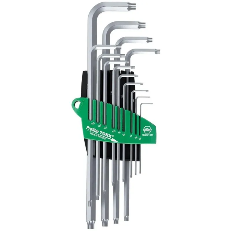 Winkelschraubendreher- Satz Handhalter 13-teilig T5-T45 ProStar Wiha