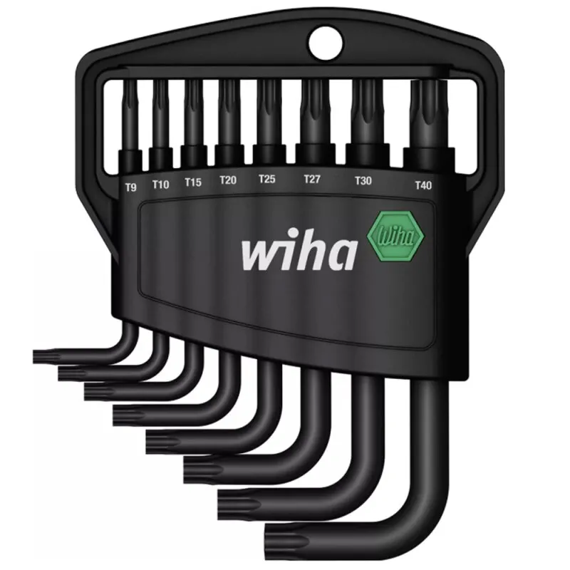 Winkelschraubendreher- Satz im Handhalter 8-teilig T9-T40 Wiha