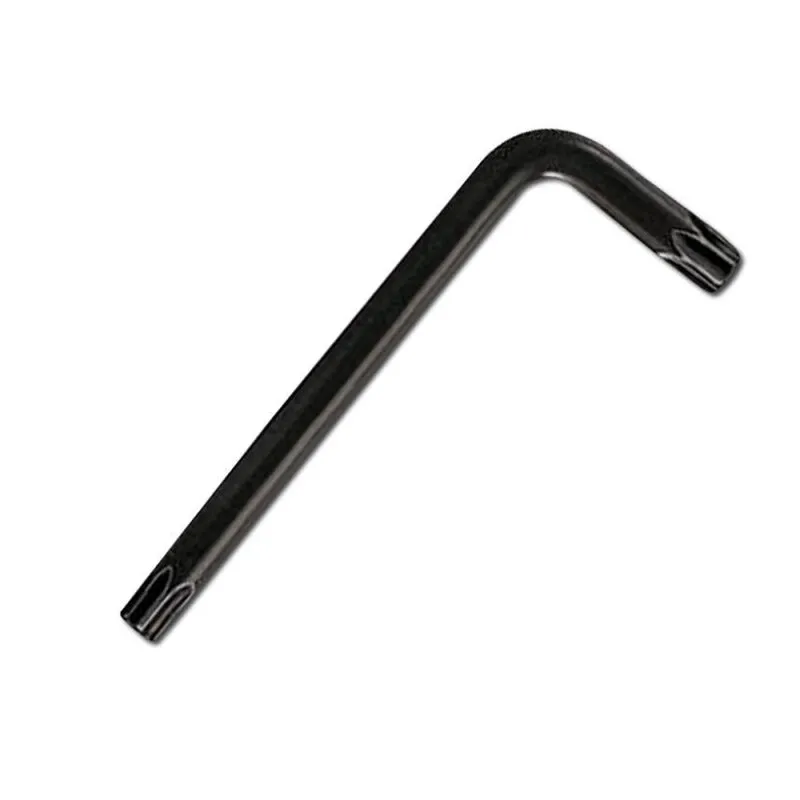 Winkelschraubendreher TORX mit Bohrung schwarz