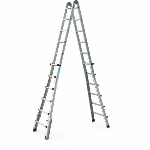 Zarges Variotec V Teleskopleiter 4 x 6 Sprossen ausziehbar